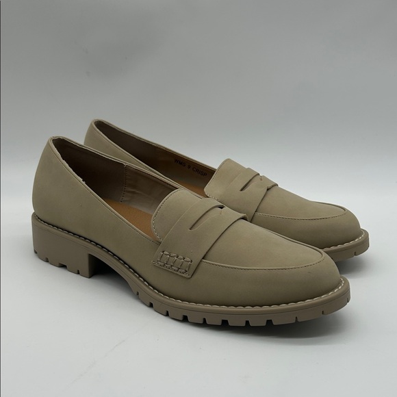 Dolce Vita Lug Loafer Women’s Shoes – US 7 Vegan Beige Dune Crisp New With Box - Picture 3 of 10